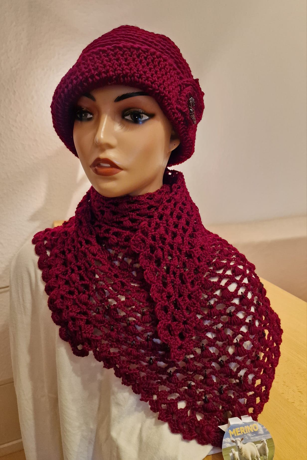 Strickset Eleganz Merino – Perlenmuster