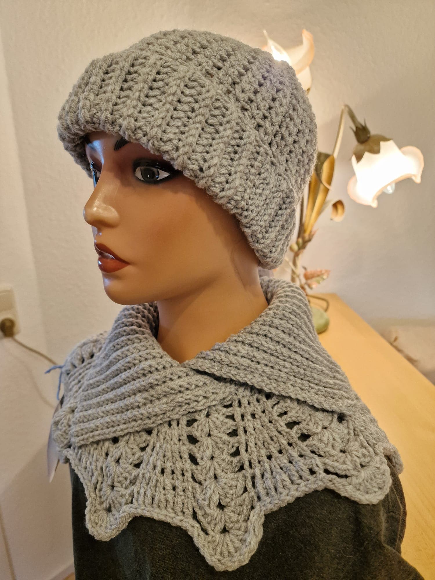 Strickset Babywolle – Muschelmuster